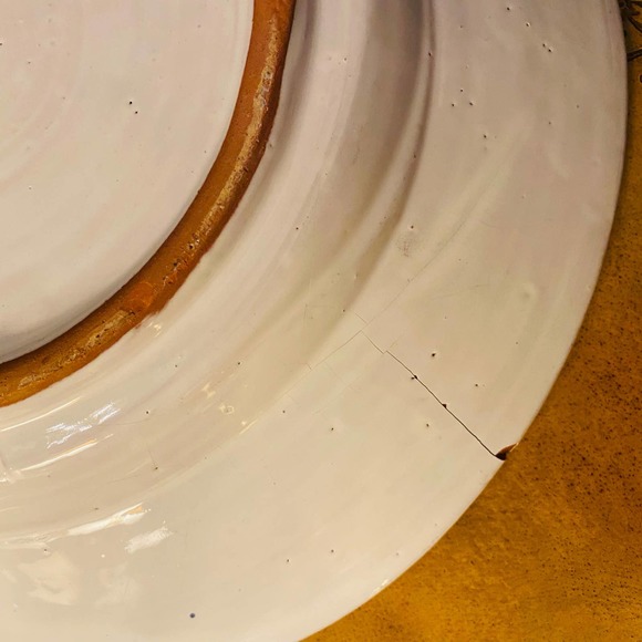 Large 12" Platter Authorized Copy Made in Portugal Serving Plate - Picture 5 of 6